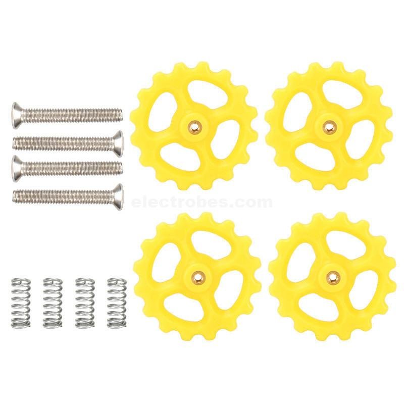 Stainless Steel Spring M3/M4 3D Printer Hot Bed Leveling Nut Thumb Screw Spring Heated bed Leveling Kit yellow at best price online in islamabad rawalpindi lahore peshawar faisalabad karachi hyderabad quetta wah taxila Pakistan