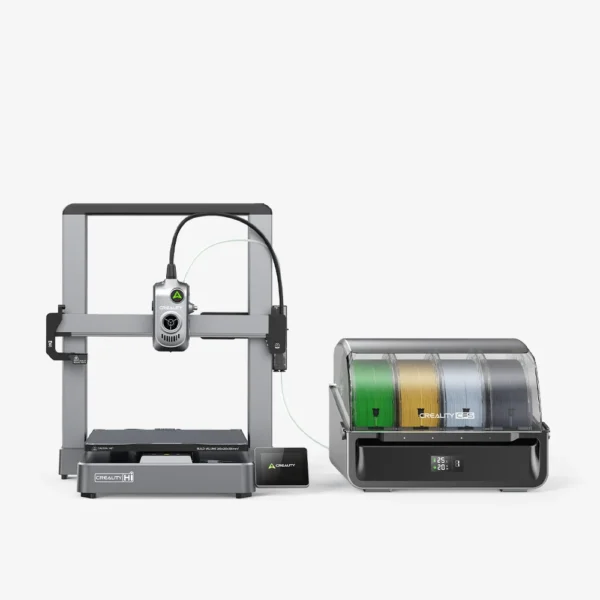 Creality Hi Combo 3D Printer, Multi Color 3D Printer with CFS, 500mms High Speed Auto-Leveling Automatic Filament Reading Clog-Free Extruder Pre-Assemble All-Metal Body 10.24×10.24×11.81inch at best price online in islamabad rawalpindi lahore peshawar faisalabad karachi hyderabad quetta wah taxila Pakistan