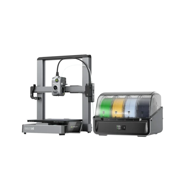 Creality Hi Combo 3D Printer, Multi Color 3D Printer with CFS, 500mms High Speed Auto-Leveling Automatic Filament Reading Clog-Free Extruder Pre-Assemble All-Metal Body 10.24×10.24×11.81inch at best price online in islamabad rawalpindi lahore peshawar faisalabad karachi hyderabad quetta wah taxila Pakistan