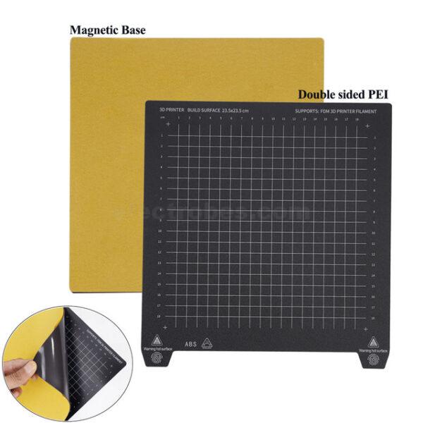 235mm*235mm Double Sided PEI Sheet With Magnetic Base at best price online in islamabad rawalpindi lahore peshawar faisalabad karachi hyderabad quetta wah taxila Pakistan