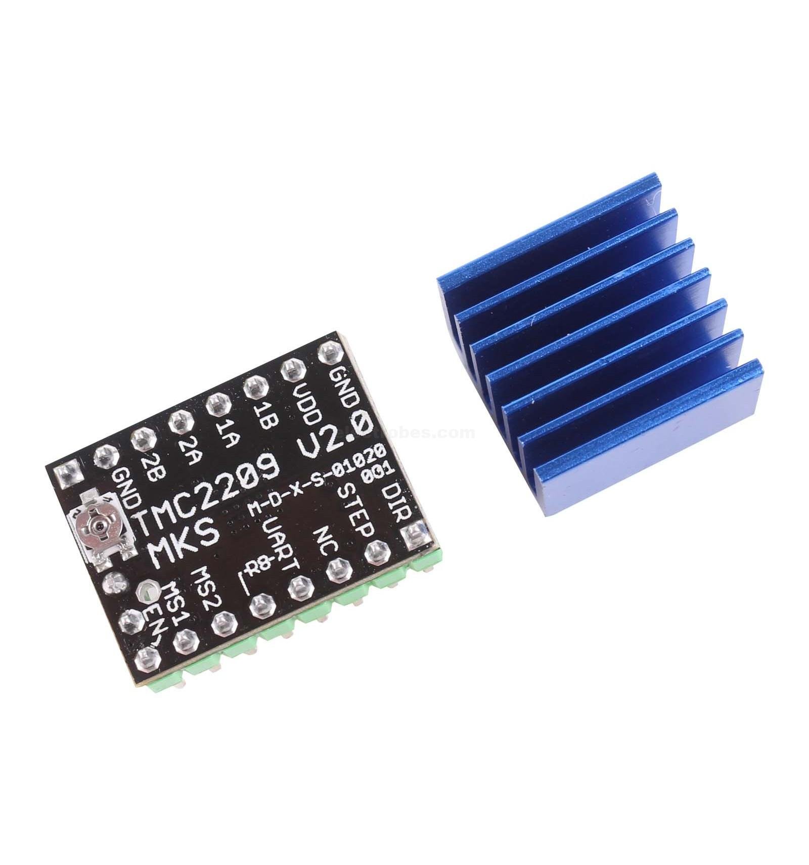 MKS TMC2209 V2.0 Stepper Motor Driver with heat sink for Silent Mainboard of 3D Printer at best price online in islamabad rawalpindi lahore peshawar faisalabad karachi hyderabad quetta wah taxila Pakistan