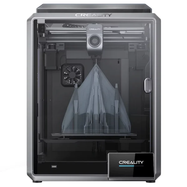 Creality K1 Max 3D Printer, 600mm/s Max Speed 20000mm/s² Acceleration 32mm³/s Max Flow 300x300x300 Printing Hotend Hands-Free Auto Leveling Dual Cooling at best price online in islamabad rawalpindi lahore peshawar faisalabad karachi hyderabad quetta wah taxila Pakistan