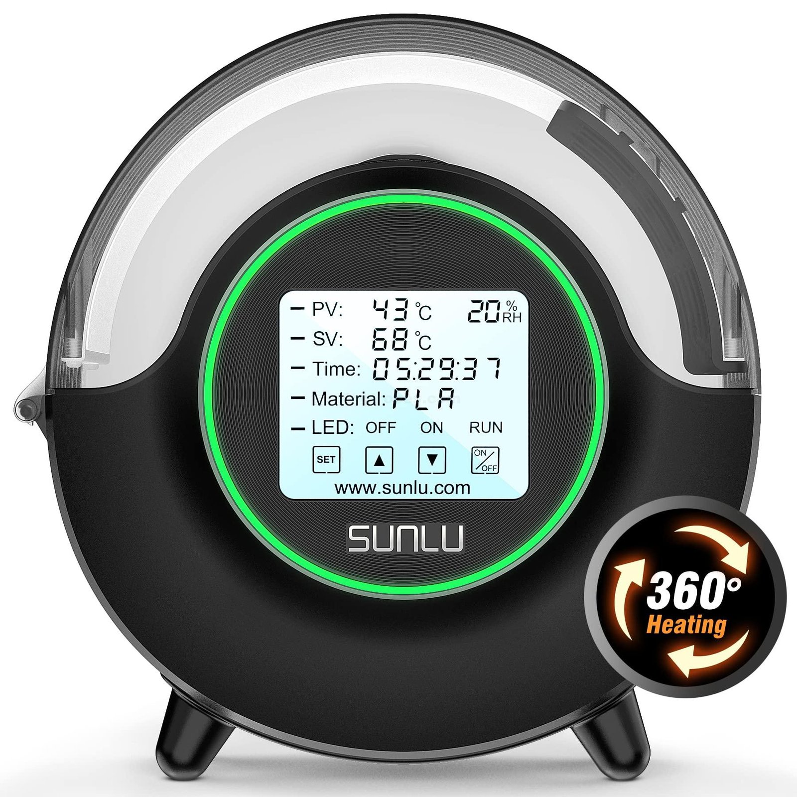 SUNLU S2 Filament Dryer, 360° Surround Heating Filament Storage Drying Box at best price online in islamabad rawalpindi lahore peshawar faisalabad karachi hyderabad quetta wah taxila Pakistan