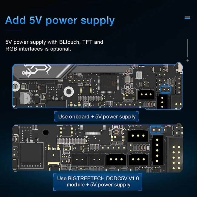 BIGTREETECH SKR Mini E3 V3.0 Motherboard with TMC2209 UART Stepper Driver BTT 32bit Silent Control Board Support Marlin/Klipper for Ender-3,Ender-3 V2, Ender-3 Pro 3D Printers at best price online in islamabad rawalpindi lahore peshawar faisalabad karachi hyderabad quetta wah taxila Pakistan