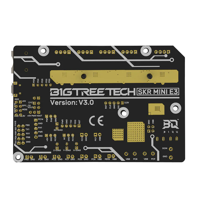 BIGTREETECH SKR Mini E3 V3.0 Motherboard with TMC2209 UART Stepper Driver BTT 32bit Silent Control Board Support Marlin/Klipper for Ender-3,Ender-3 V2, Ender-3 Pro 3D Printers at best price online in islamabad rawalpindi lahore peshawar faisalabad karachi hyderabad quetta wah taxila Pakistan