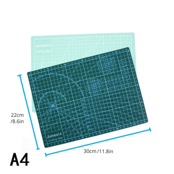 Cutting Mat A4 300x220mm PVC Cutting Mat Double Sided Self Healing PVC Printed Grid Lines Cutting Board Fabric Leather Cut Paper Office Stationery Craft DIY Cutting Art Hobby Patchwork Thick Non-Slip Tools at best price online in islamabad rawalpindi lahore peshawar faisalabad karachi hyderabad quetta wah taxila Pakistan