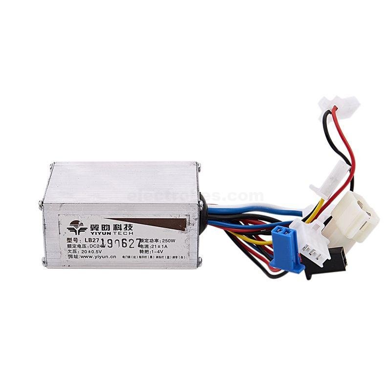Yiyun Tech LB27 24V 250W Brushed Motor Controller for MY1016 DC Motor for E-bike bicycle at best price online in islamabad rawalpindi lahore peshawar faisalabad karachi hyderabad quetta wah taxila Pakistan