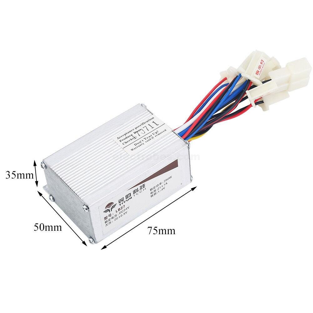 Yiyun Tech LB27 24V 250W Brushed Motor Controller for MY1016 DC Motor for E-bike bicycle at best price online in islamabad rawalpindi lahore peshawar faisalabad karachi hyderabad quetta wah taxila Pakistan