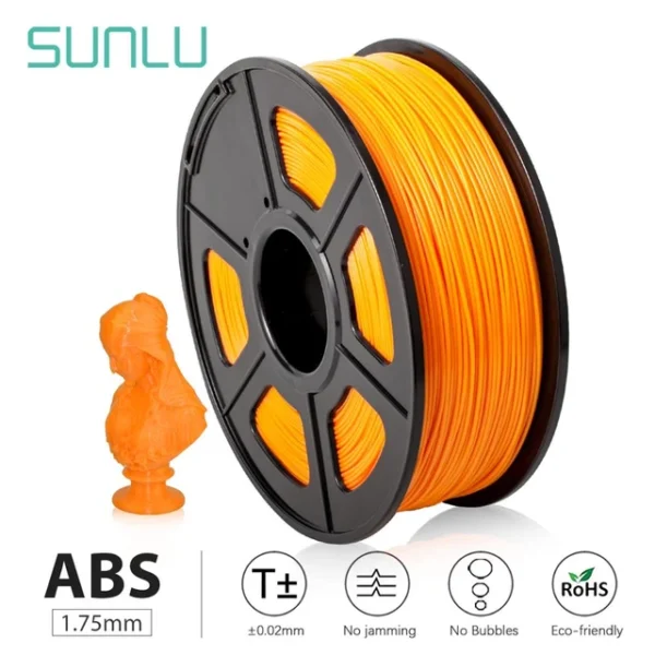 1.75mm sunlu ABS Plastic 3d printing material for 3d printer in white black red blue grey transparent clear yellow colors at best price online in islamabad rawalpindi lahore peshawar faisalabad karachi hyderabad quetta wah taxila Pakistan