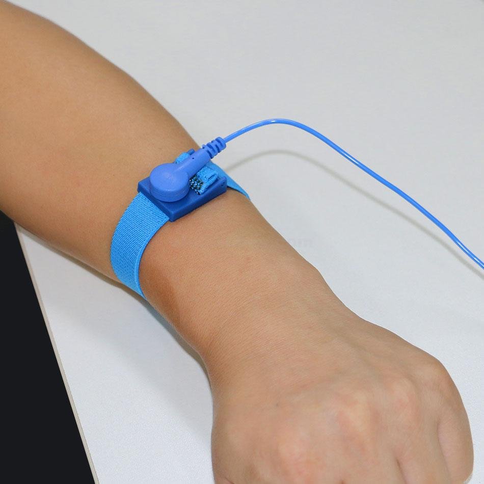LEKO PVC 1.8m Anti Static ESD Wrist Strap Discharge Band Grounding Prevent Static Shock at best price online in islamabad rawalpindi lahore peshawar faisalabad karachi hyderabad quetta wah taxila Pakistan