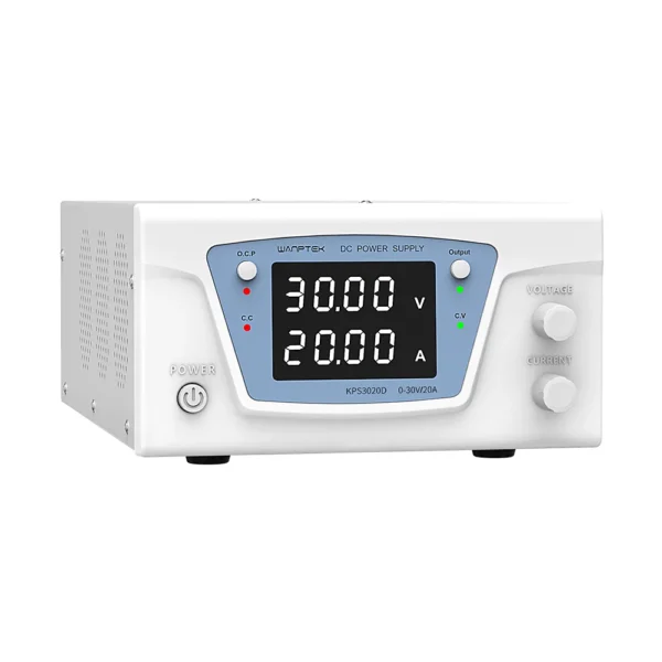 WANPTEK KPS30100D 30V 20A DC Power Supply Adjustable Mini Laboratory Power Supply Voltage Regulator High Current DC Power Supply at best price online in islamabad rawalpindi lahore peshawar faisalabad karachi hyderabad quetta wah taxila Pakistan