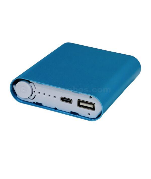 DIY Power bank housing shell with battery indication, 1 USB port, 1 type-C Charging port and discharge protection, Built-in lithium battery protection IC on the circuit board, over and under voltage protection and over current protection at best price online in islamabad rawalpindi lahore peshawar faisalabad karachi hyderabad quetta wah taxila Pakistan