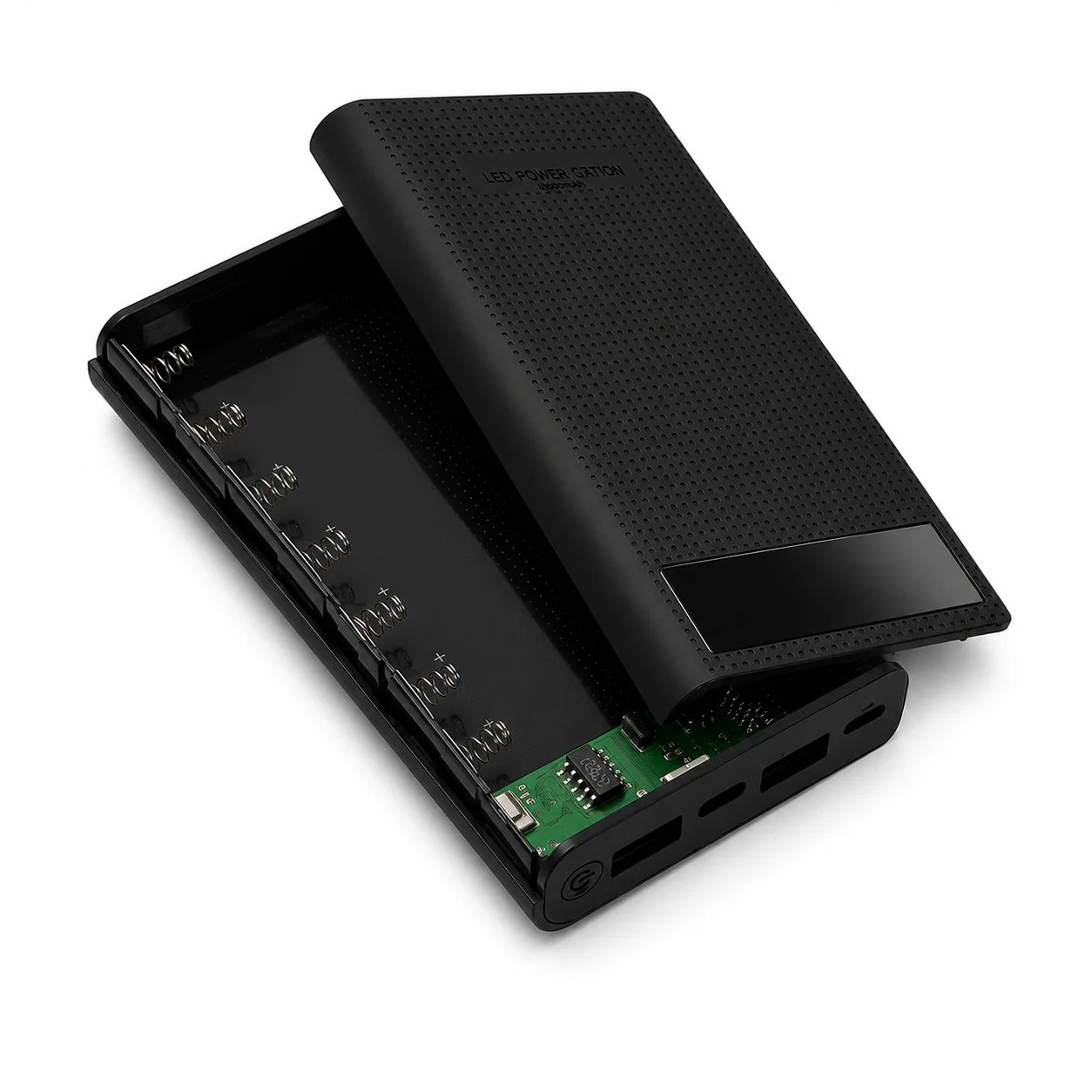 Buy Spring Park Portable 7×18650 Battery Charger Case Holder online at best price and delivery in islamabad rawalpindi lahore peshawar faisalabad karachi hyderabad quetta wah taxila multan sialkot mardan Pakistan