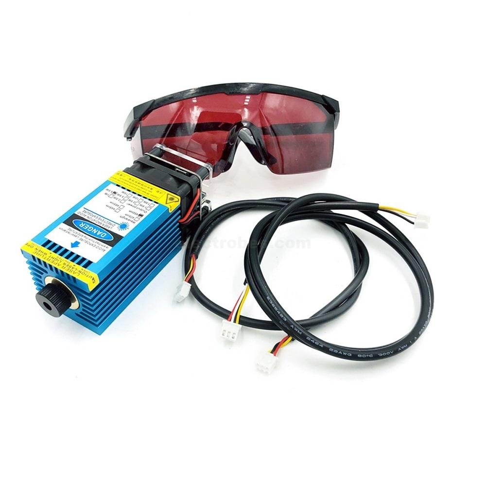 15W 450nm 40mm Laser Module DIY CNC Engraver fixed-focus at best price online in islamabad rawalpindi lahore peshawar faisalabad karachi hyderabad quetta wah taxila Pakistan