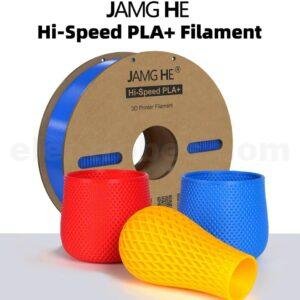 JAMG HE High Speed PLA+ 3D Printer Filament 1.75mm Spool 1KG/Roll in Black, Blue, Red, Green, Grey, Orange, White and Yellow Color at best price online in islamabad rawalpindi lahore karachi multan sukkur skardu peshawar taxila wah gujranwala faisalabad hyderabad quetta pakistan