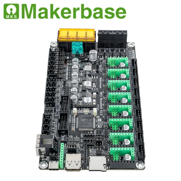 Makerbase MKS Monster8 32 Bit main board control board for 3d printer upgrade voron 8 axis driver board at best price online in islamabad rawalpindi lahore peshawar faisalabad karachi hyderabad quetta wah taxila Pakistan