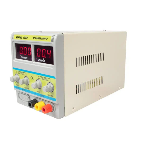 YIHUA 605D DC Power Supply Adjustable Digital 60V 5A For Laboratory Mobile Phone Repair Voltage Regulated Variable power supply at best price online in islamabad rawalpindi lahore karachi multan sukkur skardu peshawar taxila wah gujranwala faisalabad hyderabad quetta pakistan