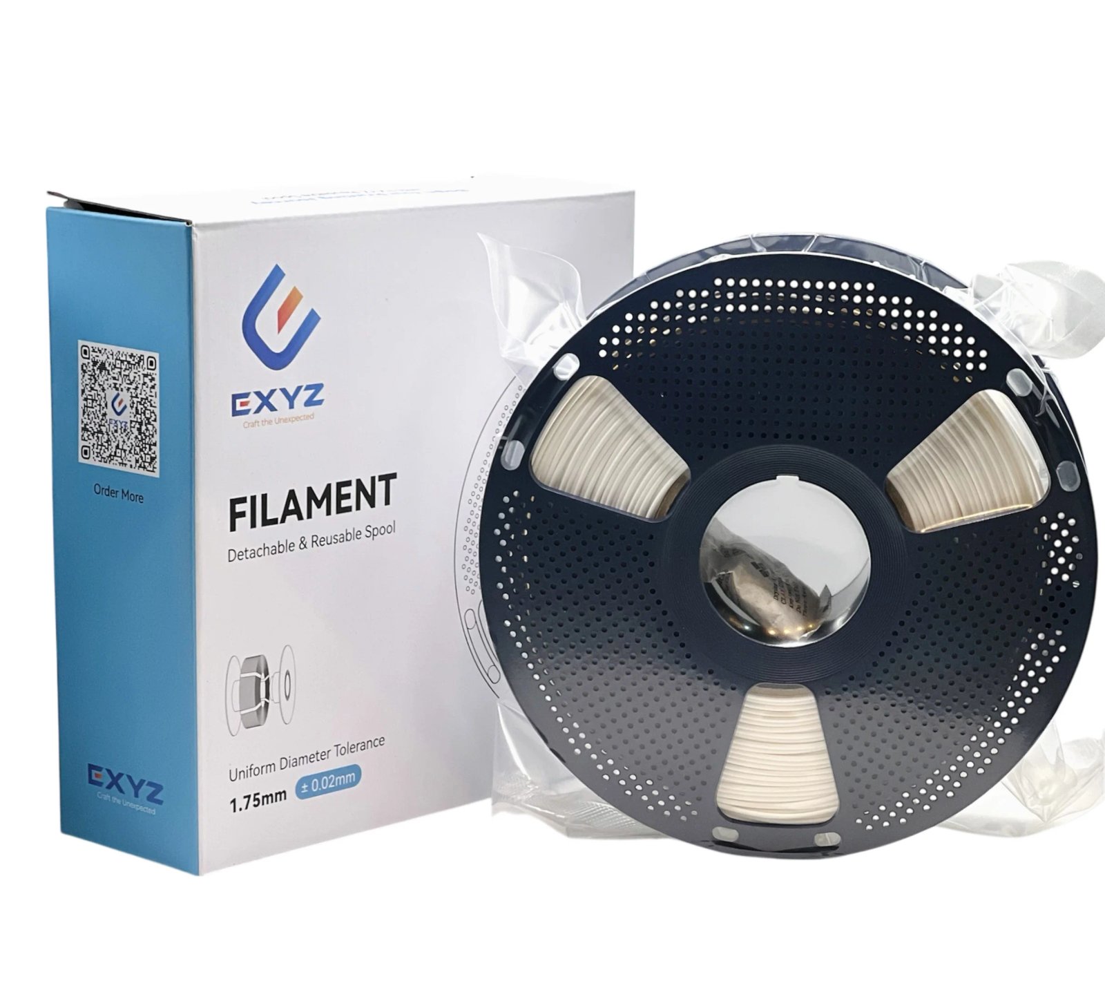 Buy EXYZ PETG PLA PLA+ ABS TPU 1.75mm 3D Printer Filament 1kg/Roll online at best price and delivery in islamabad rawalpindi lahore peshawar faisalabad karachi hyderabad quetta wah taxila multan sialkot mardan Pakistan