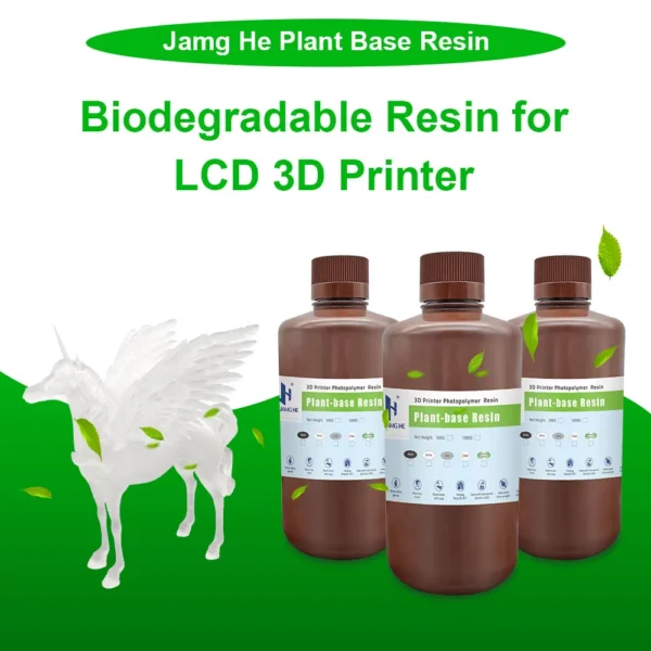 Jamg He Plant Based standard Resin 3D Printer Resin Soy Bean Oil Made Resin for 2K 4K 6K 8K SLA LCD type 3D Printers at best price online in islamabad rawalpindi lahore peshawar faisalabad karachi hyderabad quetta wah taxila Pakistan