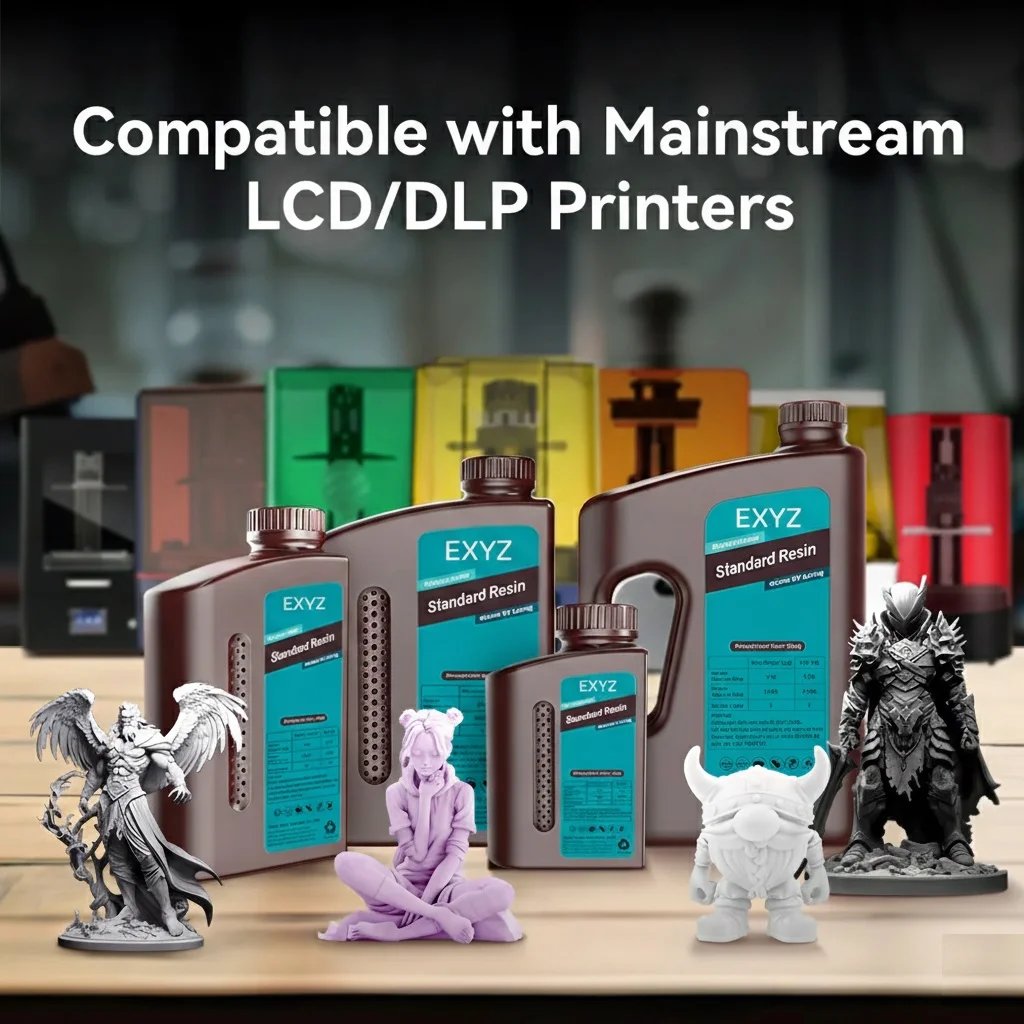 Buy EXYZ Standard Resin for Resin SLA 3D Printer – 1000g online at best price and delivery in islamabad rawalpindi lahore peshawar faisalabad karachi hyderabad quetta wah taxila multan sialkot mardan Pakistan