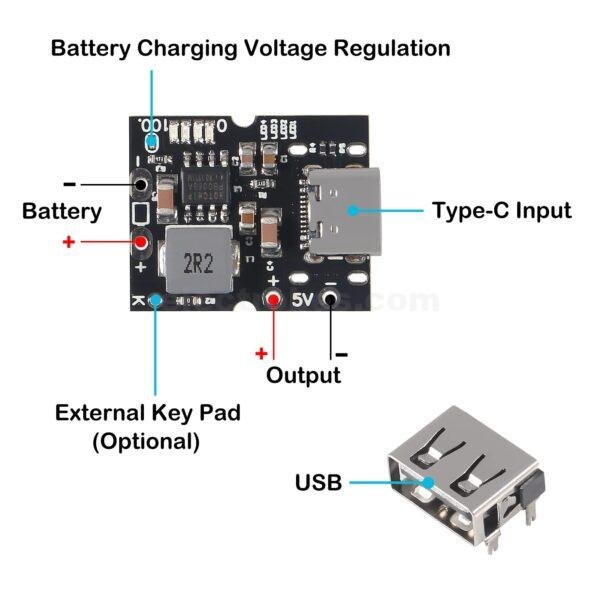 Type-c Usb 5v 2a Boost Converter Step-up Power at best price online in islamabad rawalpindi lahore peshawar faisalabad karachi hyderabad quetta wah taxila Pakistan