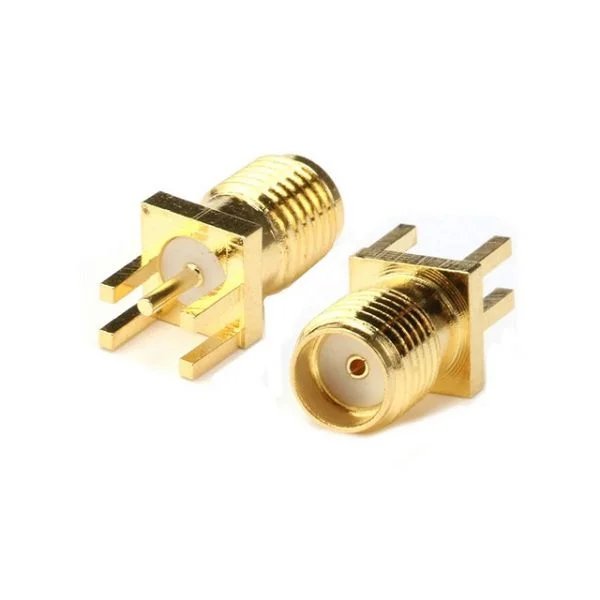 Buy SMA Female Coax RF Right Angle Jack Gold-plated online at best price and delivery in islamabad rawalpindi lahore peshawar faisalabad karachi hyderabad quetta wah taxila multan sialkot mardan Pakistan