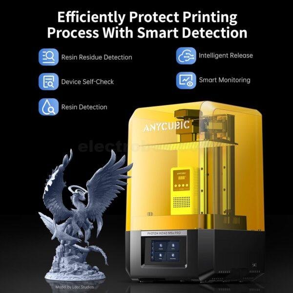 ANYCUBIC Photon Mono M5s Pro Resin 3D Printer 14K HD Mono Chrome LCD 3x High Speed Printing Auto leveling Intelligent Detection Large Printing Volume resin SLA 3d printer at best price online in islamabad rawalpindi lahore peshawar faisalabad karachi hyderabad quetta wah taxila Pakistan