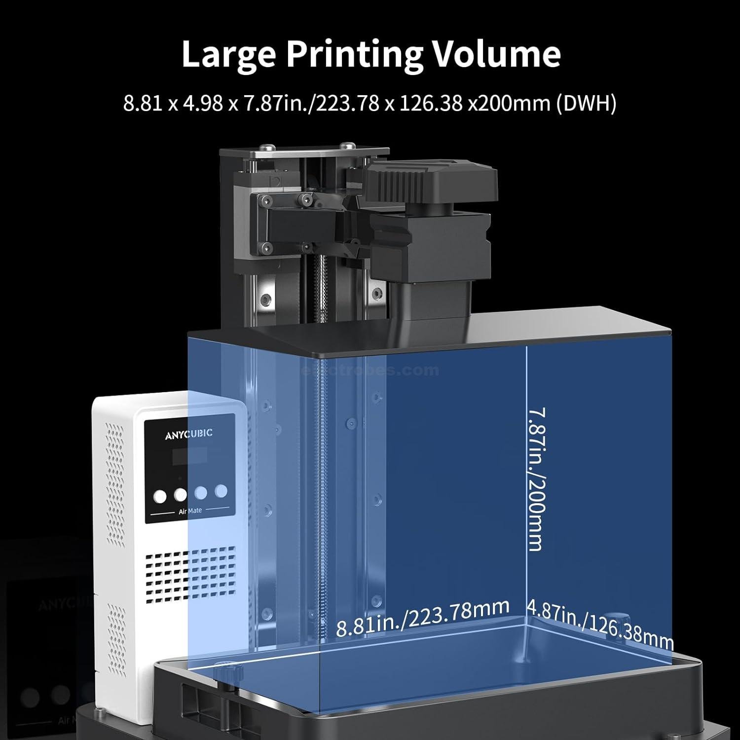 ANYCUBIC Photon Mono M5s Pro Resin 3D Printer 14K HD Mono Chrome LCD 3x High Speed Printing Auto leveling Intelligent Detection Large Printing Volume resin SLA 3d printer at best price online in islamabad rawalpindi lahore peshawar faisalabad karachi hyderabad quetta wah taxila Pakistan