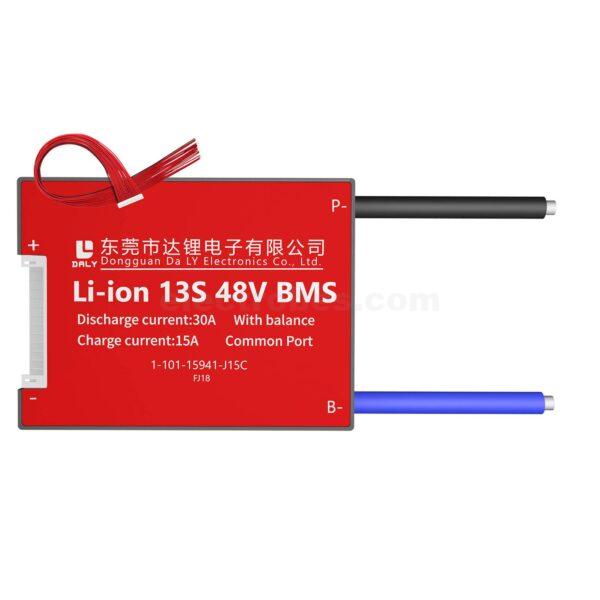 DALY BMS Li-ion 13S 48V 20A 30A 40A 50A BMS Battery Management System for 18650 Lithium ion Battery Pack With Balance Protection PCB Board with over-voltage protection charging module at best price online in islamabad rawalpindi lahore peshawar faisalabad karachi hyderabad quetta wah taxila Pakistan