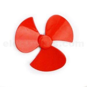 2A503 red color 50mm toy fan blade propeller three-blade propeller fan blade technology model parts accessories for DIY kids projects at best price online in islamabad rawalpindi lahore peshawar faisalabad karachi hyderabad quetta wah taxila Pakistan