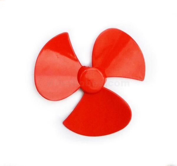 2A503 red color 50mm toy fan blade propeller three-blade propeller fan blade technology model parts accessories for DIY kids projects at best price online in islamabad rawalpindi lahore peshawar faisalabad karachi hyderabad quetta wah taxila Pakistan