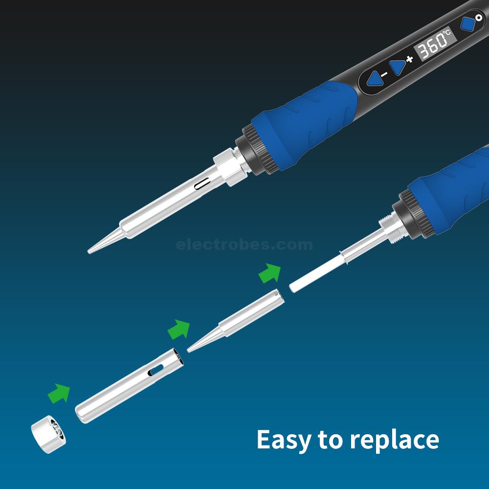 High Quality Digital Adjustable Soldering Iron Constant Temperature 68W Welding Pen at best price online in islamabad rawalpindi lahore peshawar faisalabad karachi hyderabad quetta wah taxila Pakistan