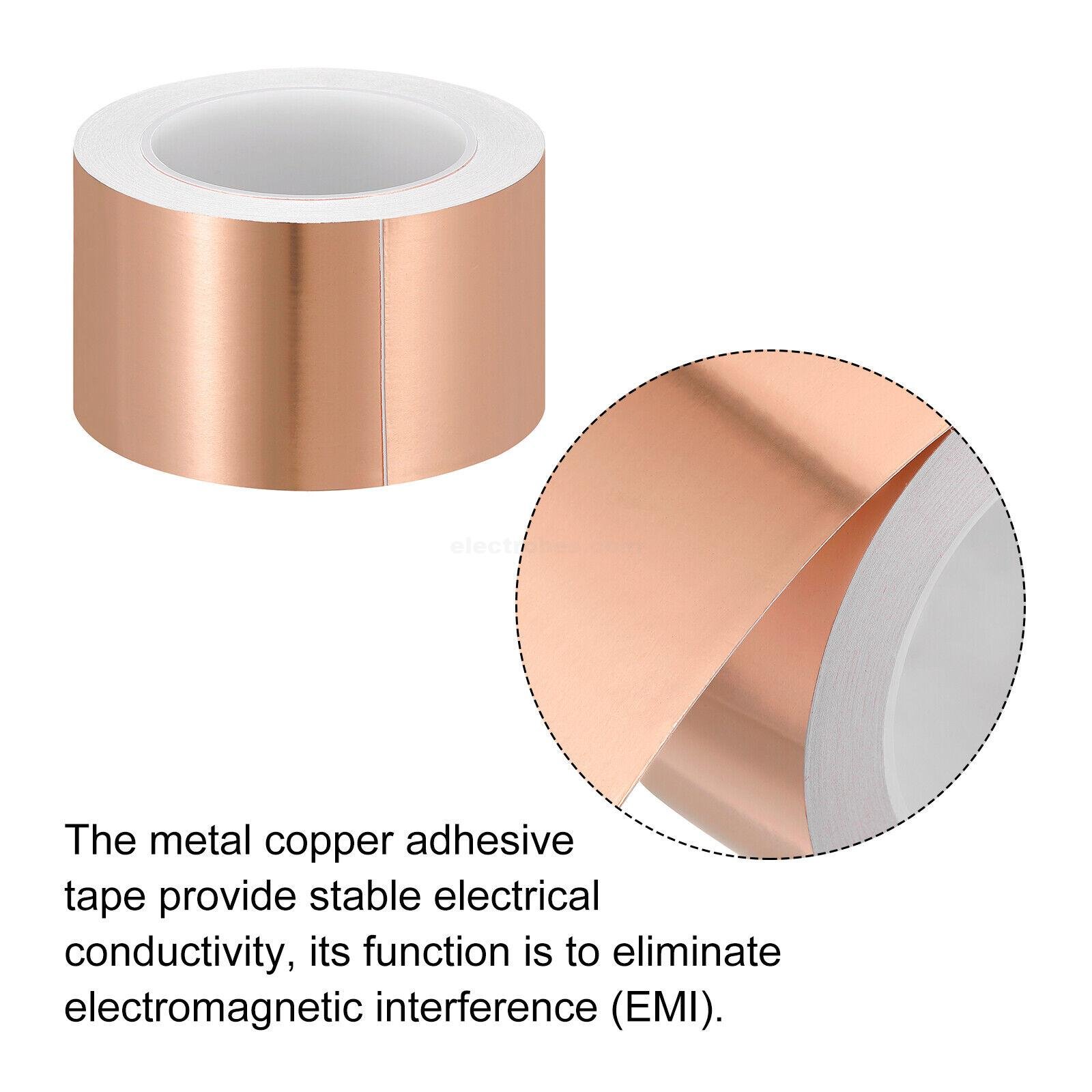 45mm X 10 meters Conductive Copper Foil single sided adhesive Tape at best price online in islamabad rawalpindi lahore peshawar faisalabad karachi hyderabad quetta wah taxila Pakistan