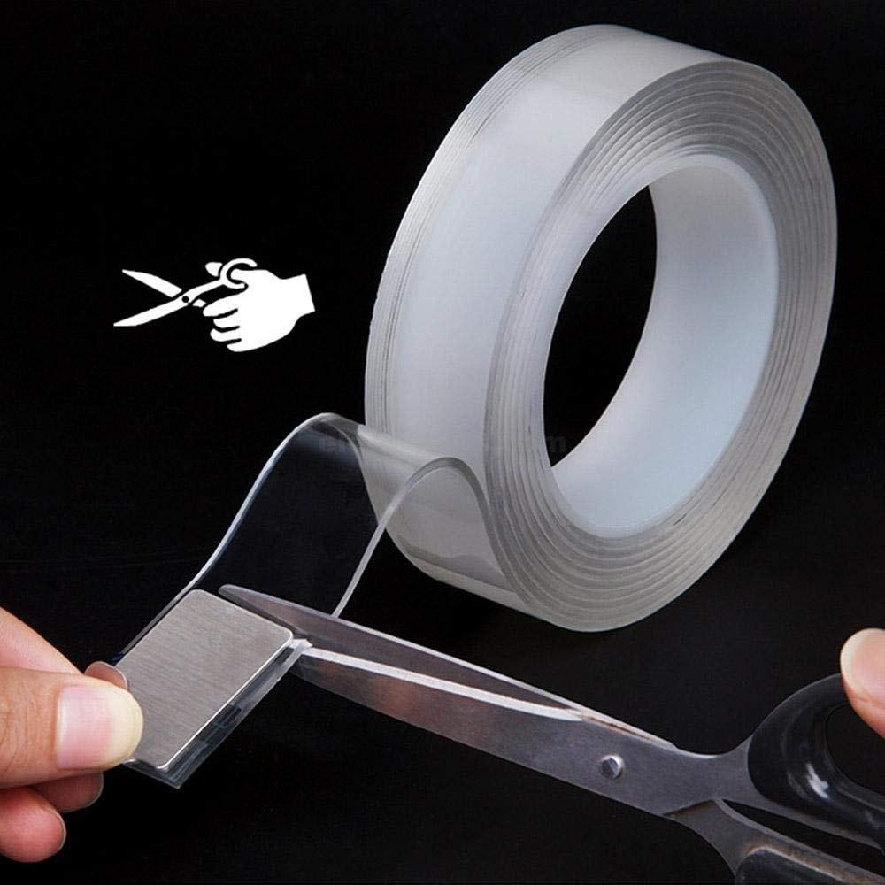 1M 20mm Width Nano Tape Double Sided Tape Transparent No Trace Reusable Waterproof at best price online in islamabad rawalpindi lahore peshawar faisalabad karachi hyderabad quetta wah taxila Pakistan