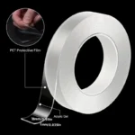 1M 20mm Width Nano Tape Double Sided Tape Transparent No Trace Reusable Waterproof at best price online in islamabad rawalpindi lahore peshawar faisalabad karachi hyderabad quetta wah taxila Pakistan
