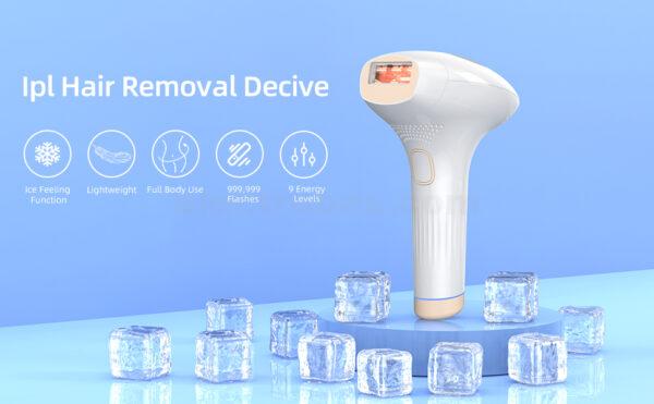 Laser Hair Removal with Ice Cooling Care Function for Women Permanent,999,999 Flashes Painless IPL Hair Remover, Hair Removal Device at best price online in islamabad rawalpindi lahore peshawar faisalabad karachi hyderabad quetta wah taxila Pakistanat best price online in islamabad rawalpindi lahore peshawar faisalabad karachi hyderabad quetta wah taxila Pakistan