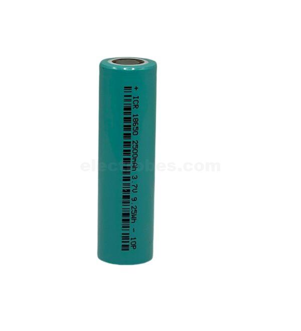 3.7V 2500mAh Rechargeable 18650 Li-Ion Battery Cell - New at best price online in islamabad rawalpindi lahore peshawar faisalabad karachi hyderabad quetta wah taxila Pakistan