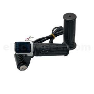 Electric Bicycle Throttle Handle Switched E-Bike with Display and Key Switch