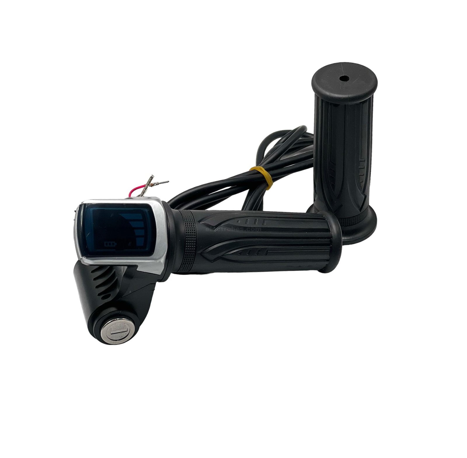 Electric Bicycle Throttle Handle Switched E-Bike with Display and Key Switch
