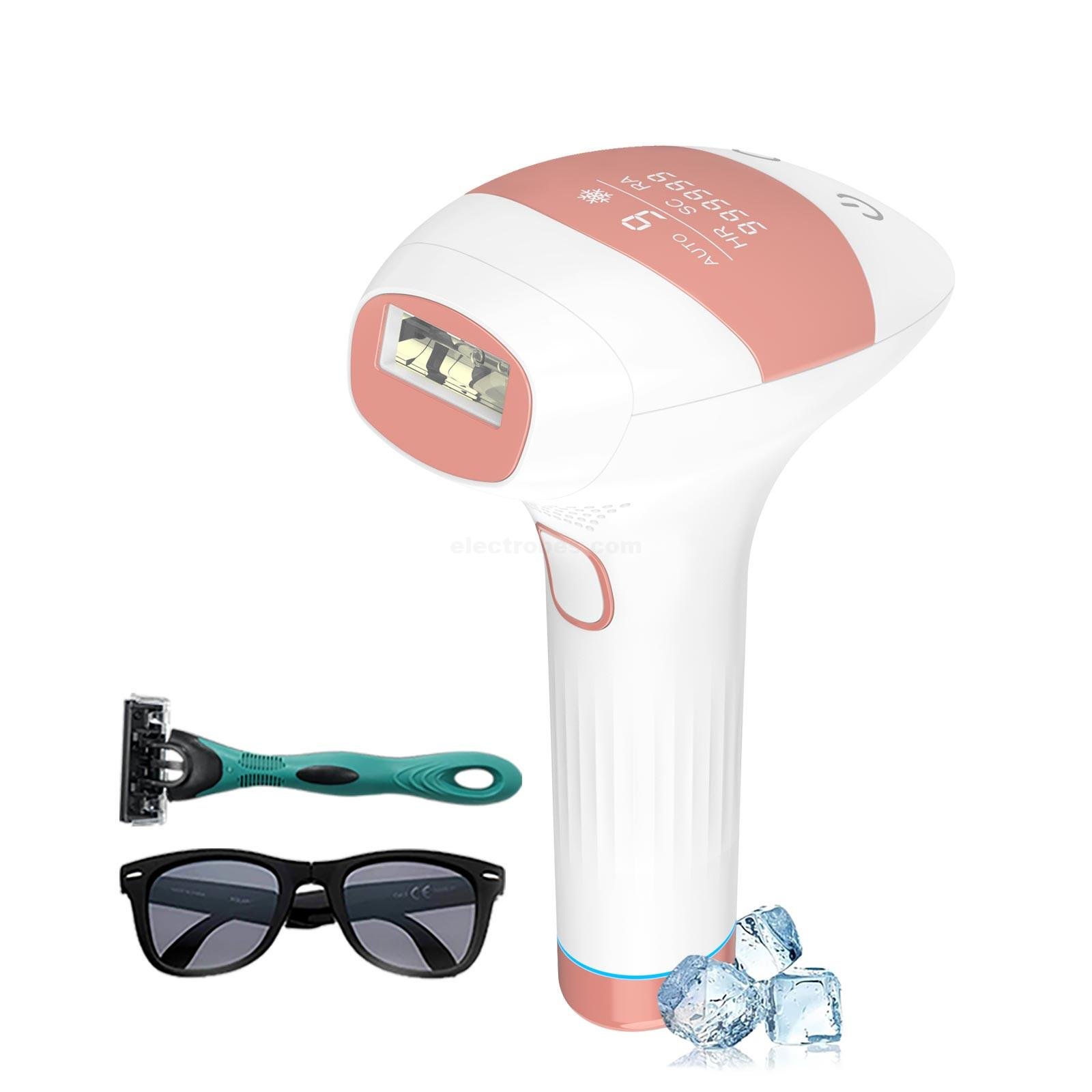 Laser Hair Removal with Ice Cooling Care Function for Women Permanent,999,999 Flashes Painless IPL Hair Remover, Hair Removal Device at best price online in islamabad rawalpindi lahore peshawar faisalabad karachi hyderabad quetta wah taxila Pakistanat best price online in islamabad rawalpindi lahore peshawar faisalabad karachi hyderabad quetta wah taxila Pakistan