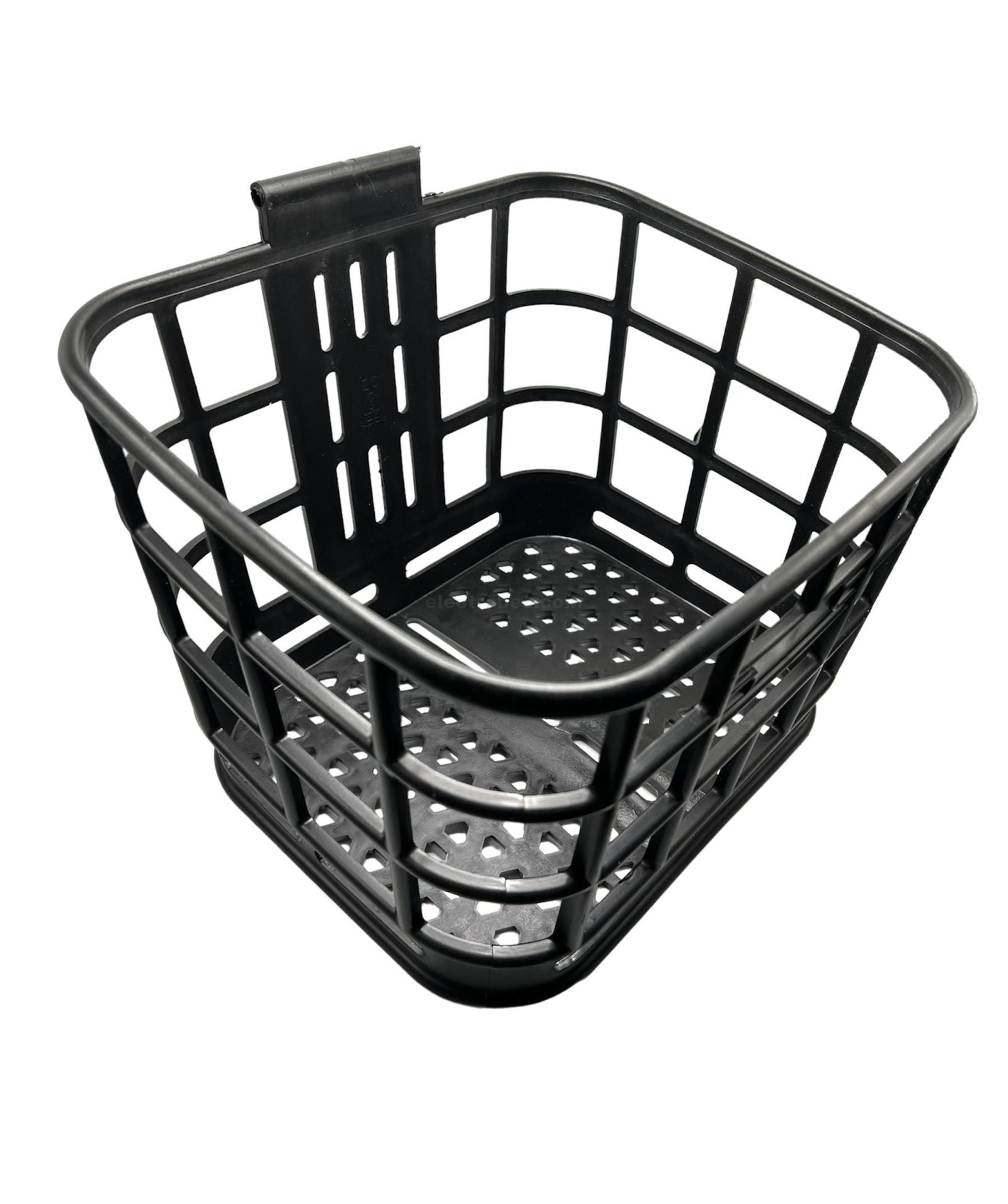 ABS Plastic black color electric bike e-bike front basket, carrier items keeper at best price online in islamabad rawalpindi lahore peshawar faisalabad karachi hyderabad quetta wah taxila Pakistan