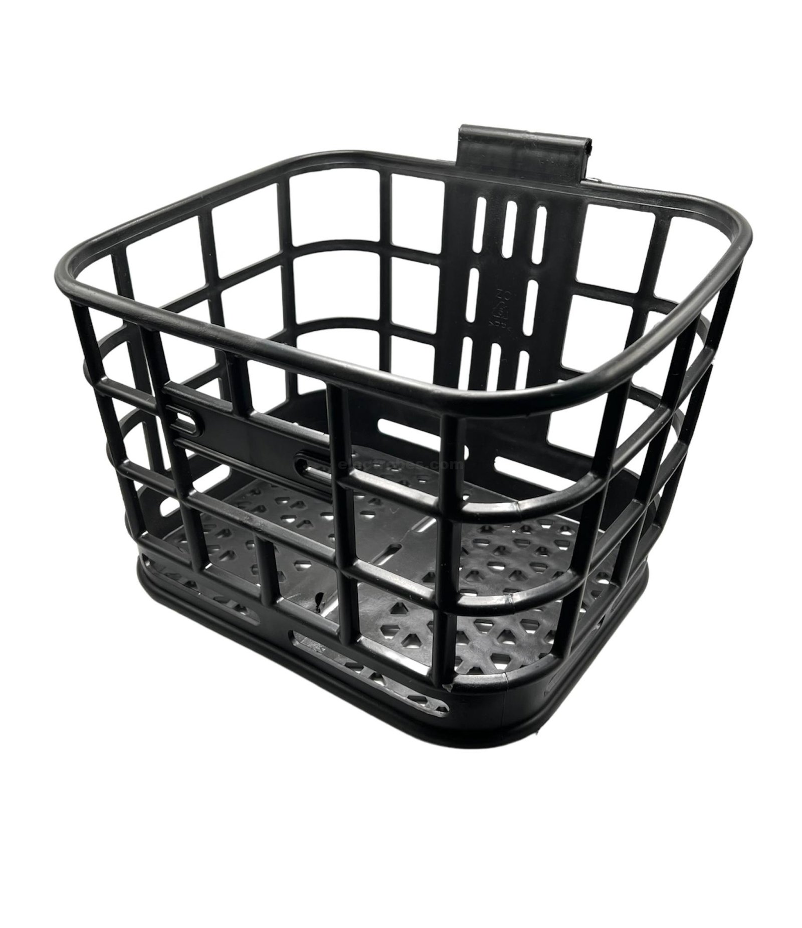 ABS Plastic black color electric bike e-bike front basket, carrier items keeper at best price online in islamabad rawalpindi lahore peshawar faisalabad karachi hyderabad quetta wah taxila Pakistan