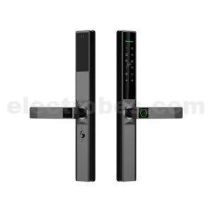 Smart Door Lock Smart Waterproof Lock S610 IC Card TTlock Tuya Wifi Fingerprint Password Key Aluminum Door Lock for Indoor and Outdoor Use in elegant black color at best price online in islamabad rawalpindi lahore peshawar faisalabad karachi hyderabad quetta wah taxila Pakistan