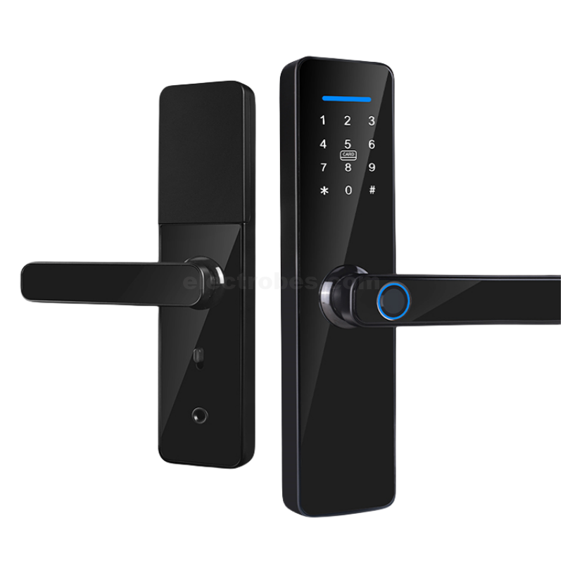 S811 Smart Door Lock IC Card TTlock Tuya Wifi Fingerprint Password Key Aluminum body Door Lock at best price online in islamabad rawalpindi lahore peshawar faisalabad karachi hyderabad quetta wah taxila Pakistan