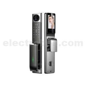 S923 Max Grey color Smart Door Automatic Lock with Face ID biometric card pin key App controlled security locking systems at best price online in islamabad rawalpindi lahore peshawar faisalabad karachi hyderabad quetta wah taxila Pakistan