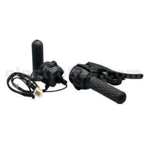 Buy Electric Bicycle Throttle Handle Switched E-Bike with Switches and Brake Lever online at best price and delivery in islamabad rawalpindi lahore peshawar faisalabad karachi hyderabad quetta wah taxila multan sialkot mardan Pakistan 
