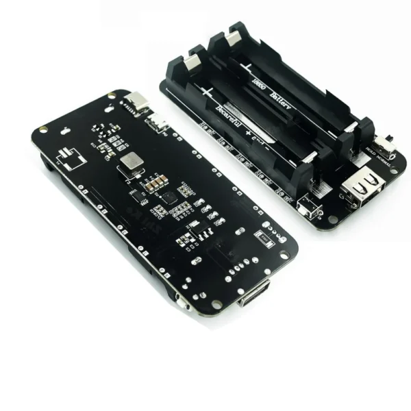 2x 18650 Battery Holder Double Li-ion V8 Battery Shield Micro USB 5V/3A 3V/1A Power Bank Battery Charging Module for Raspberry Pi and Arduino ESP32 at best price online in islamabad rawalpindi lahore peshawar faisalabad karachi hyderabad quetta wah taxila Pakistan