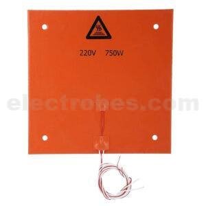 Buy 310*310mm 3D Printer Large Printing Size Silicon Flexible Rubber Heated Bed 220V 500W online at best price and delivery in islamabad rawalpindi lahore peshawar faisalabad karachi hyderabad quetta wah taxila multan sialkot mardan Pakistan 