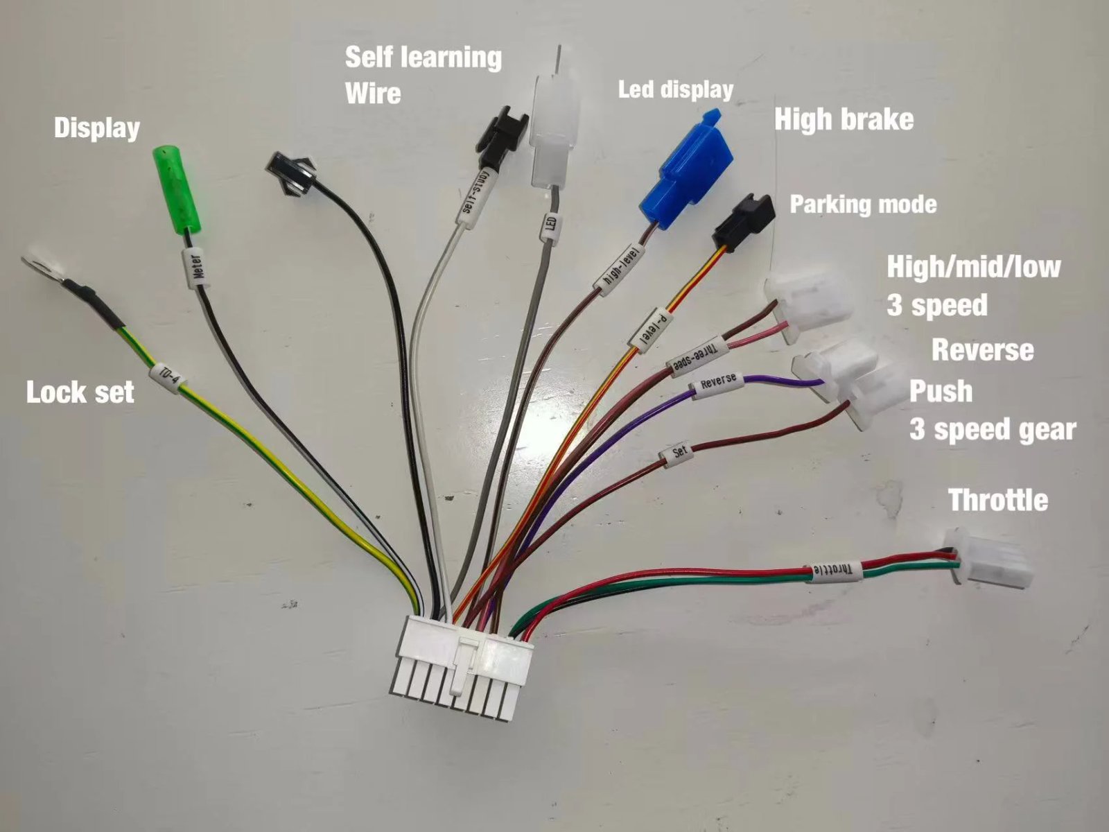 Buy 48-72V 3000W 50A DC Brushless Motor Controller Electric Bike Controller Speed Controller for Hub Motor Electric Bicycle Parts E-bike Controller online at best price and delivery in islamabad rawalpindi lahore peshawar faisalabad karachi hyderabad quetta wah taxila multan sialkot mardan Pakistan 
