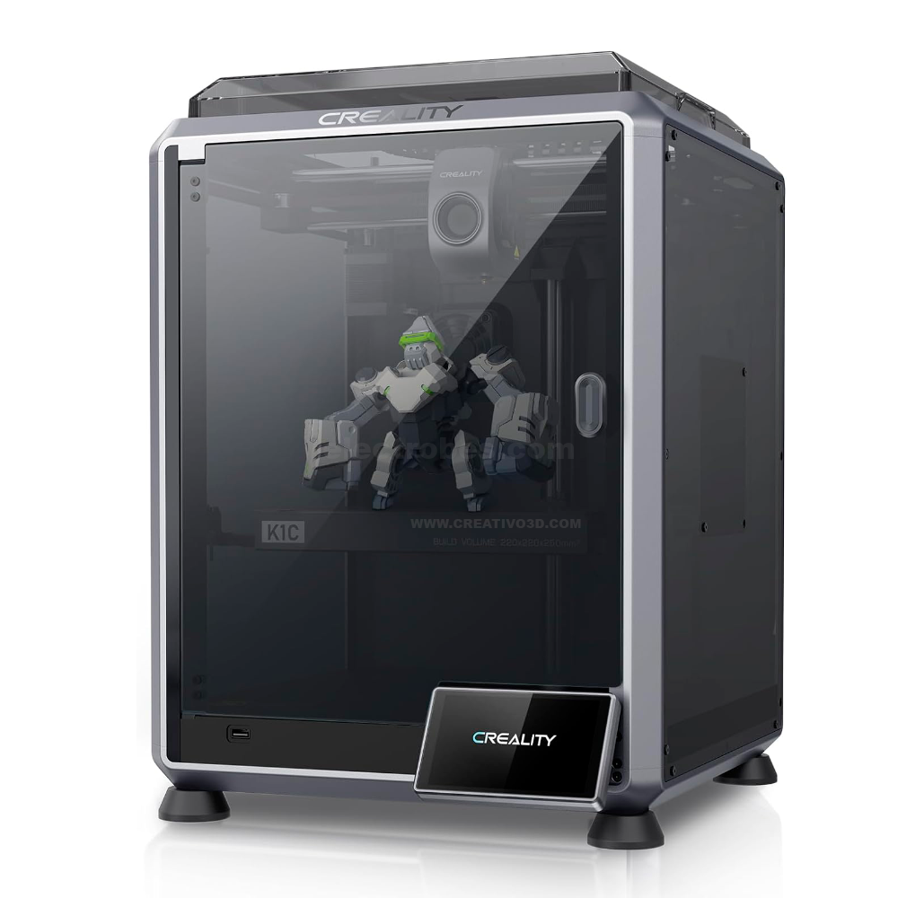 Creality K1C 3D Printer All-Metal Extruder AI Camera 600mms Print Speed 20,000mms Acceleration Hands-Free Automatic Leveling, 220x220x250mm at best price online in islamabad rawalpindi lahore peshawar faisalabad karachi hyderabad quetta wah taxila Pakistan